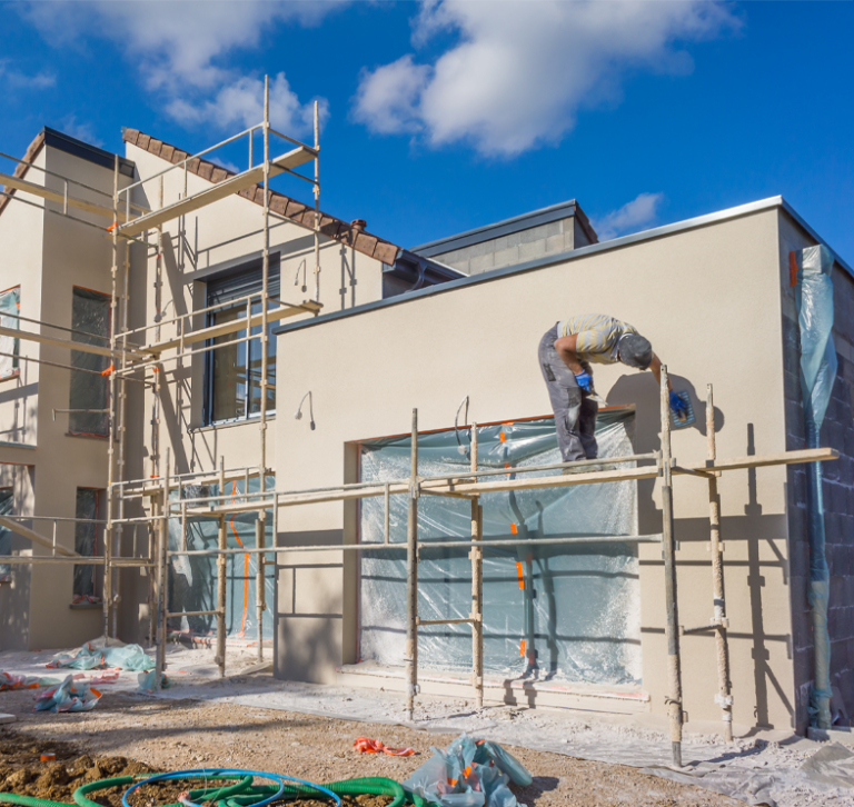 ravalement façade plancher-bas